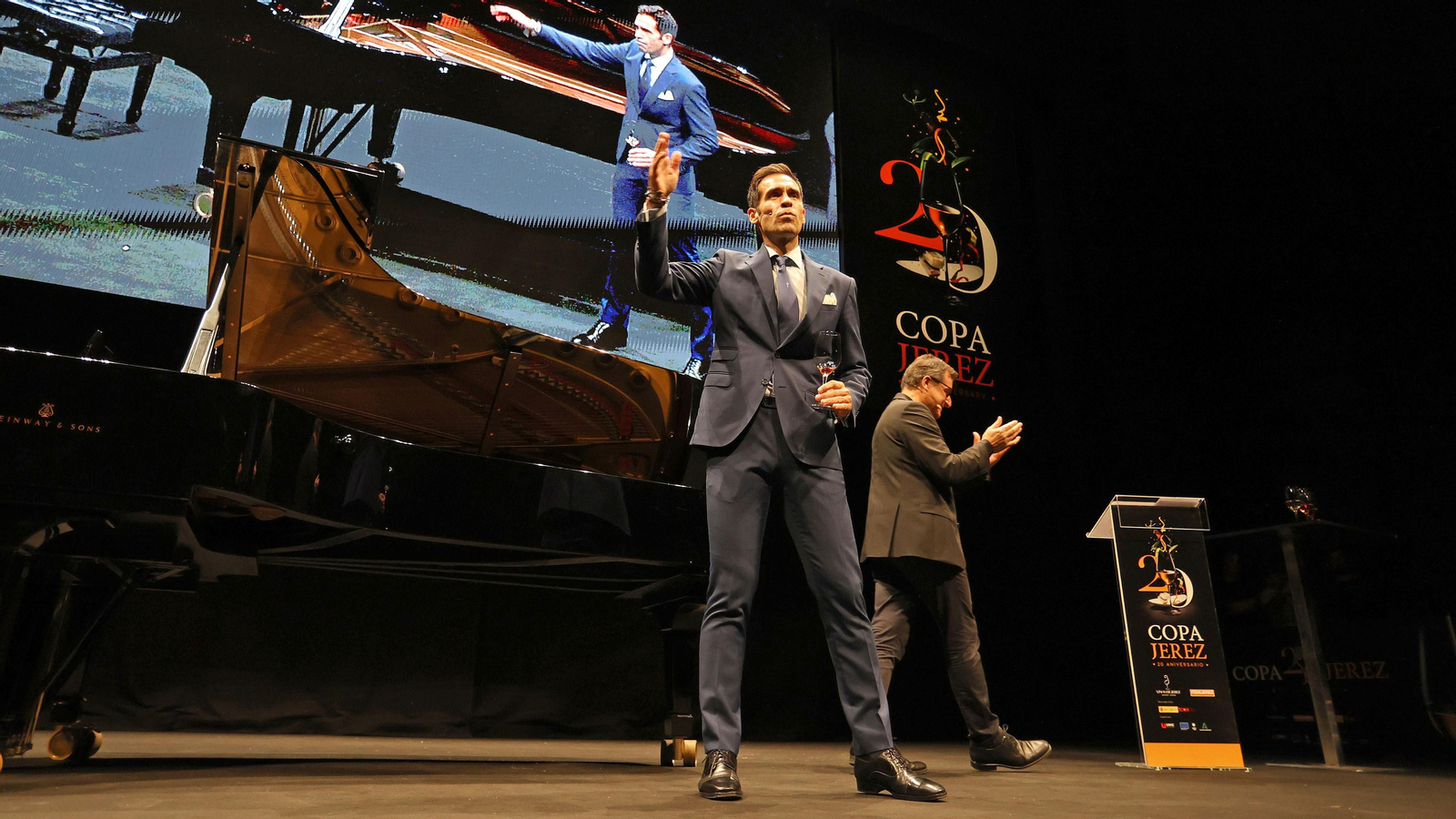 Ismael Jordi y Pitu Roca en Copa Jerez