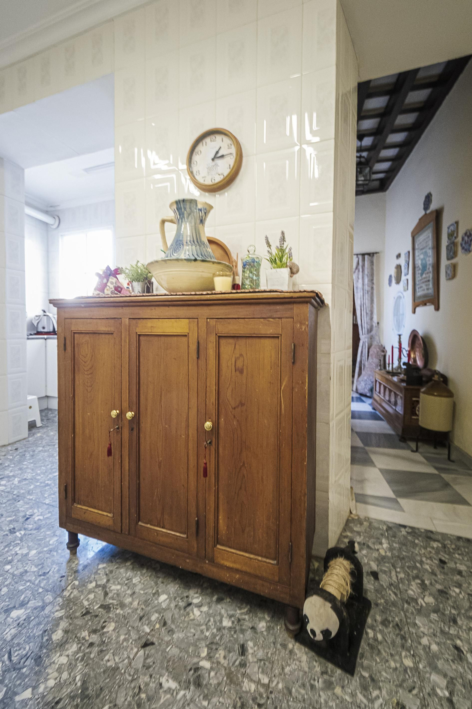 Interior de la casa en José del Toro