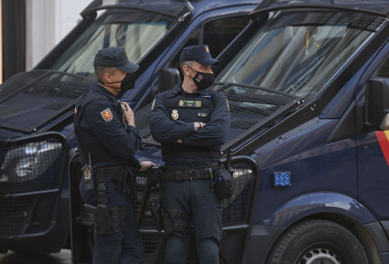 Agentes de la Policía Nacional en una imagen de archivo.