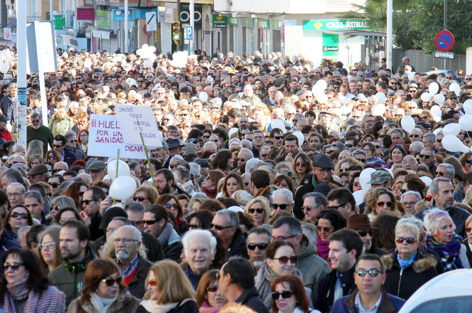 Manifestación de febrero de 2017