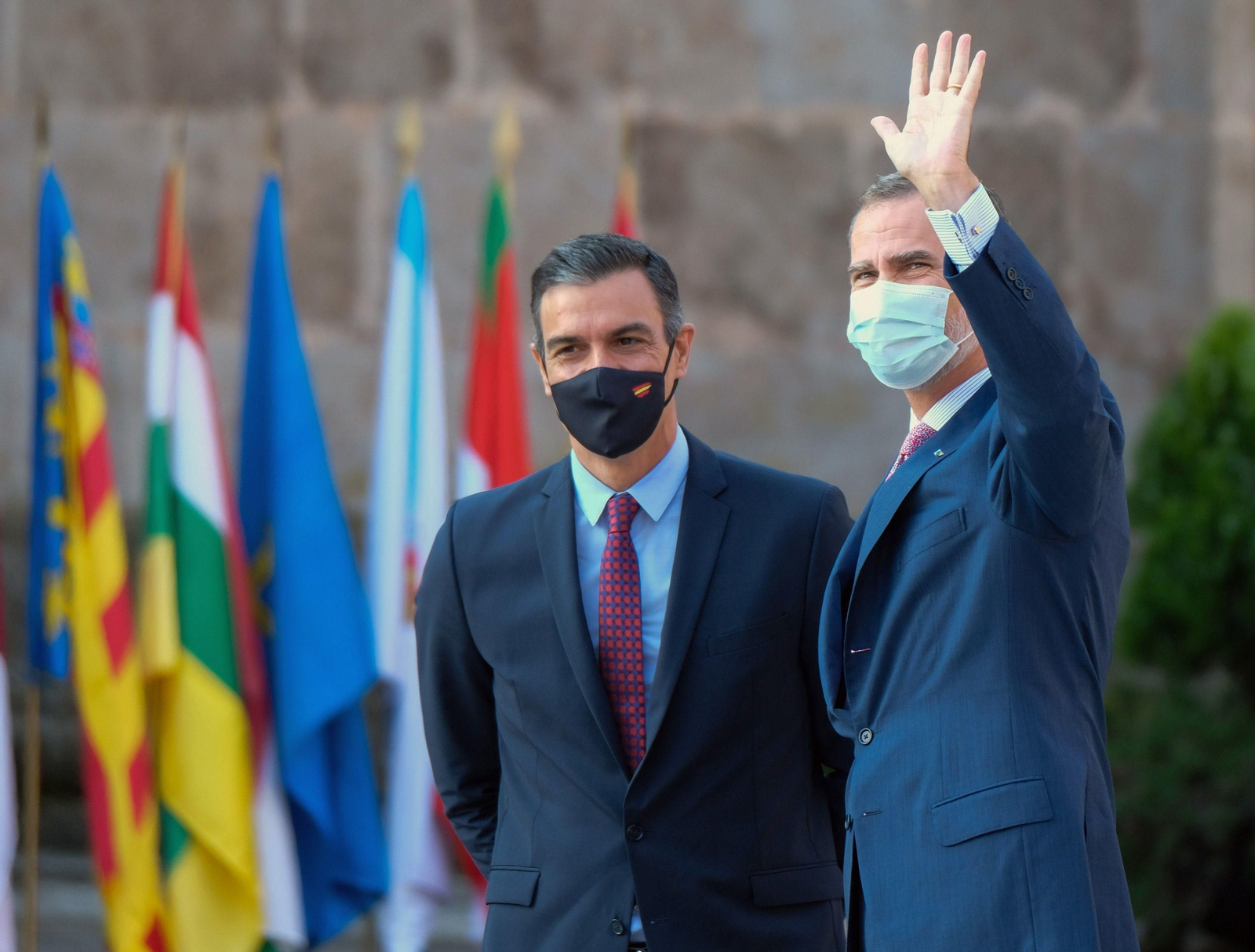Pedro  Sánchez y el Rey Felipe, en una imagen de archivo.