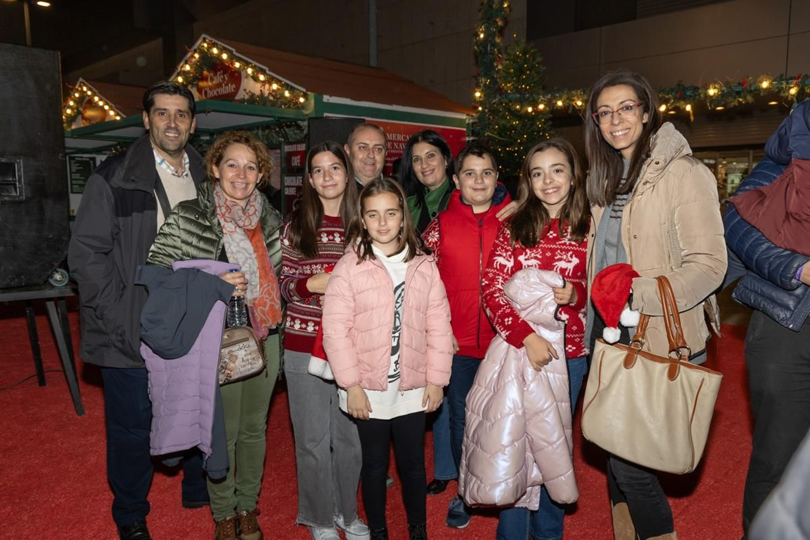 Encendido del alumbrado e inauguración del mercado y atracciones navideñas de El Corte Inglés