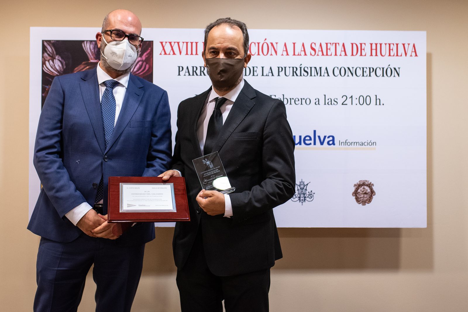 Imágenes de la entrega de premios a la XXVII Exaltación de la Saeta de Huelva