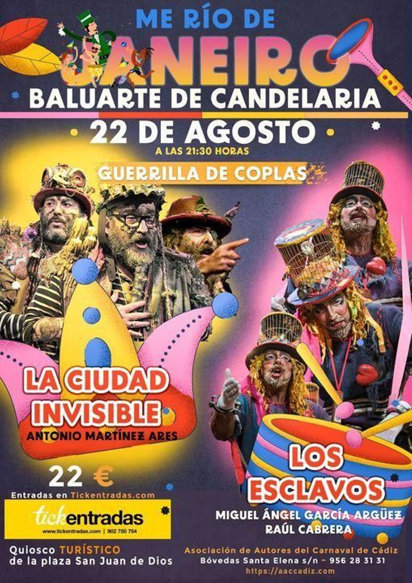 El cartel de Me Río de Janeiro 2023.