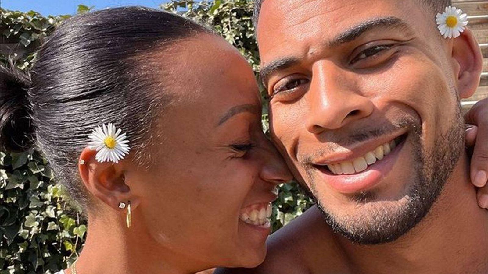 Ana Peleteiro y su novio Bnejamín Compaoré Ana Peleteiro y su novio Bnejamín Compaoré