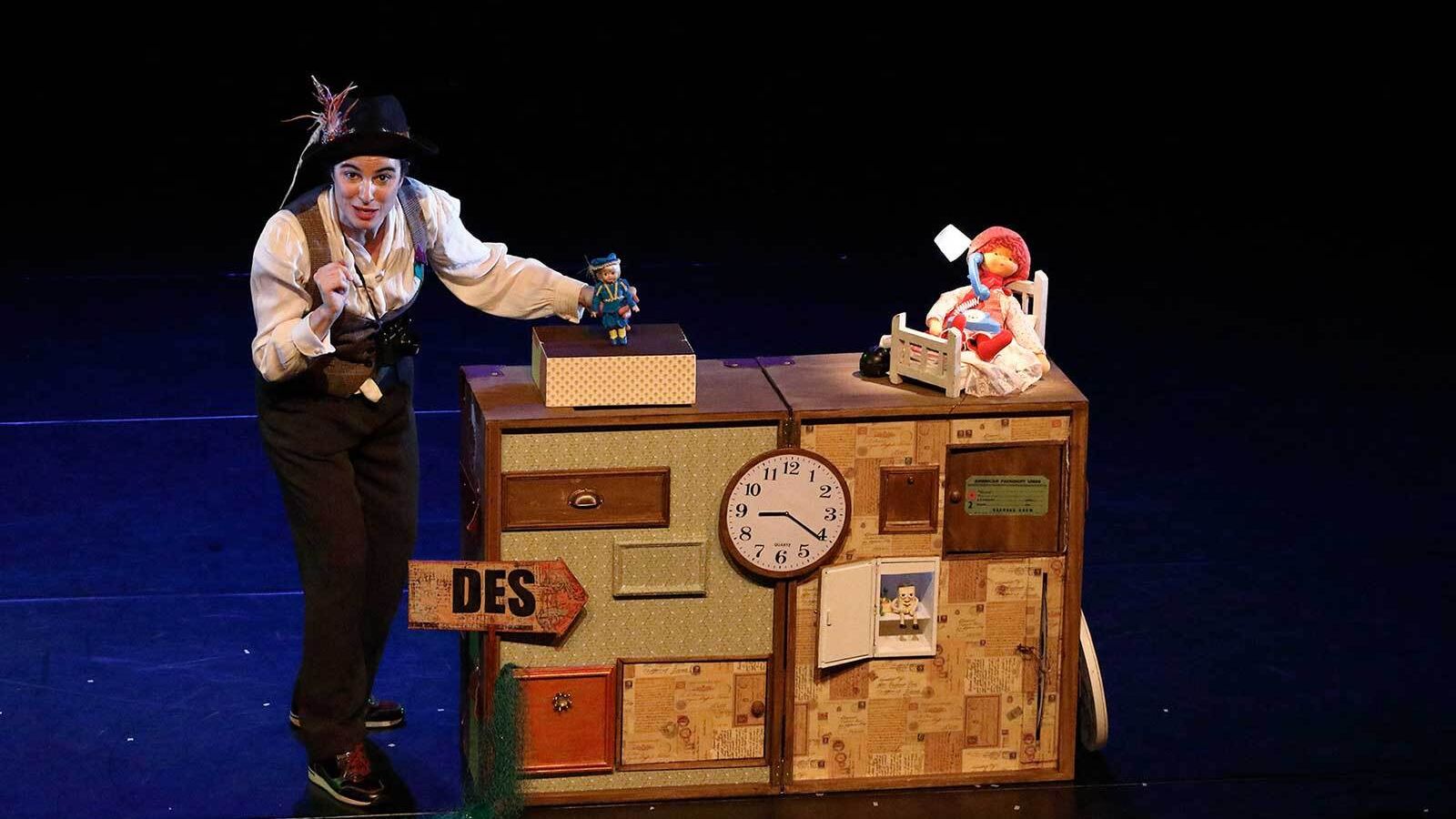 Una de las escenas de la obra.