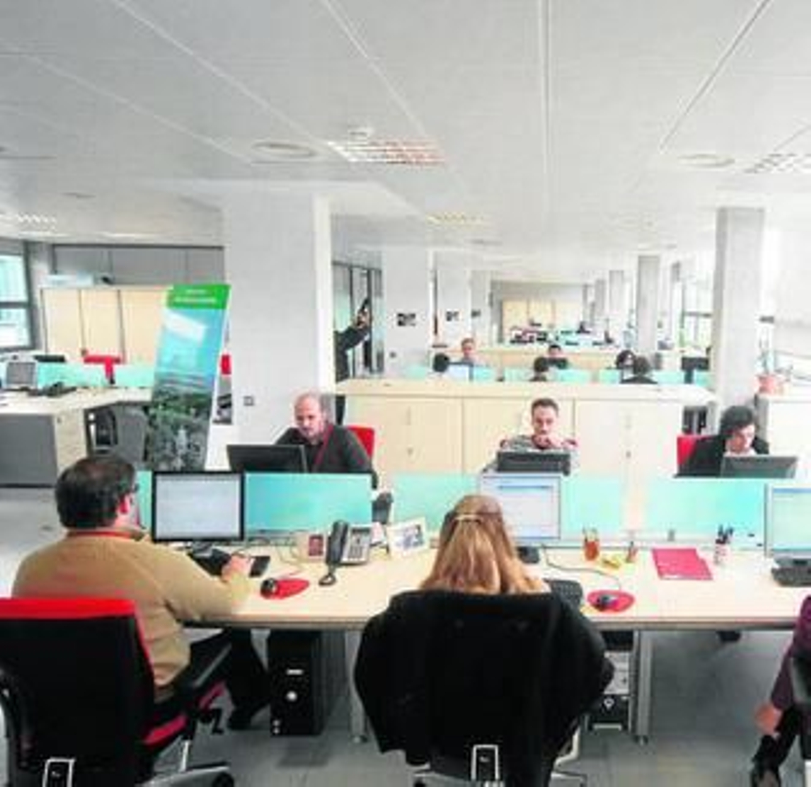 Interior de la nueva sede de Ingenia en el PTA.