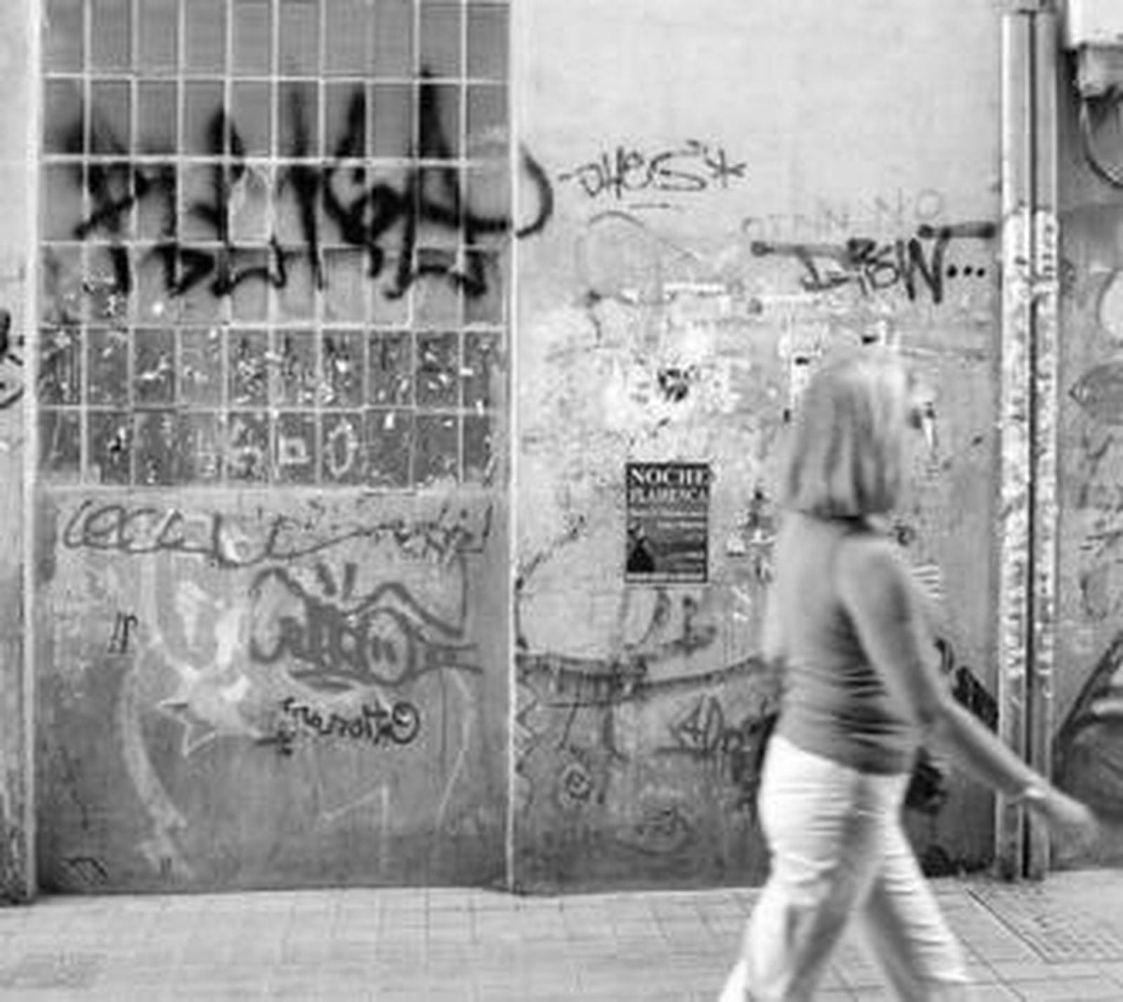 Las paredes de las calles del centro son tarjeta de visita de numerosos ciudadanos.