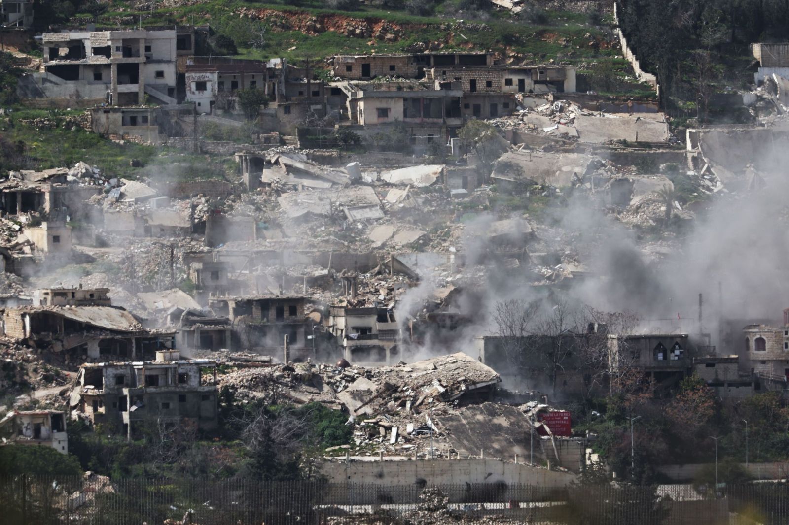 Galería Gráfica: Desolación, humo y destrucción en Líbano tras un agresivo ataque israelí