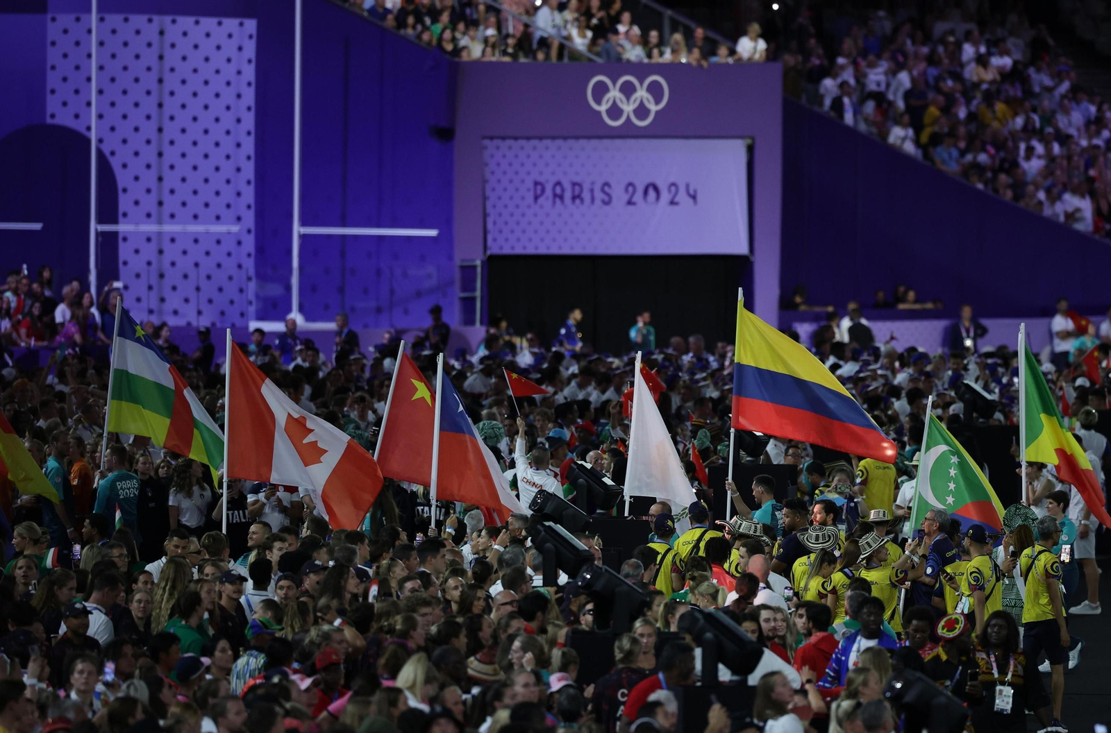 Las fotos de la ceremonia de clausura de los Juegos Olímpicos París 2024