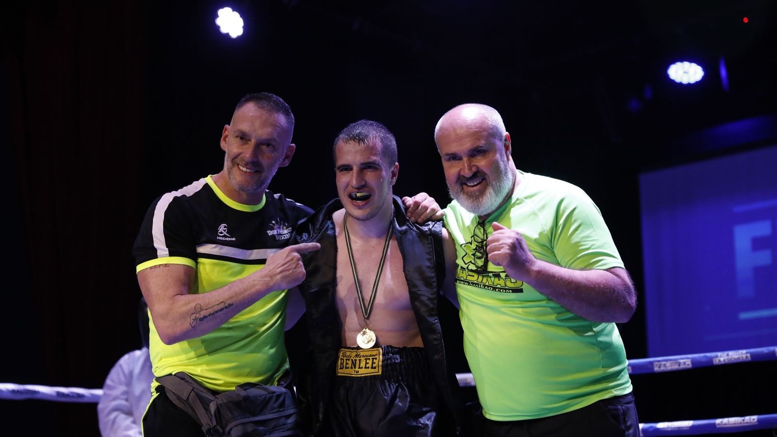 Las fotos de la velada de boxeo en San Roque