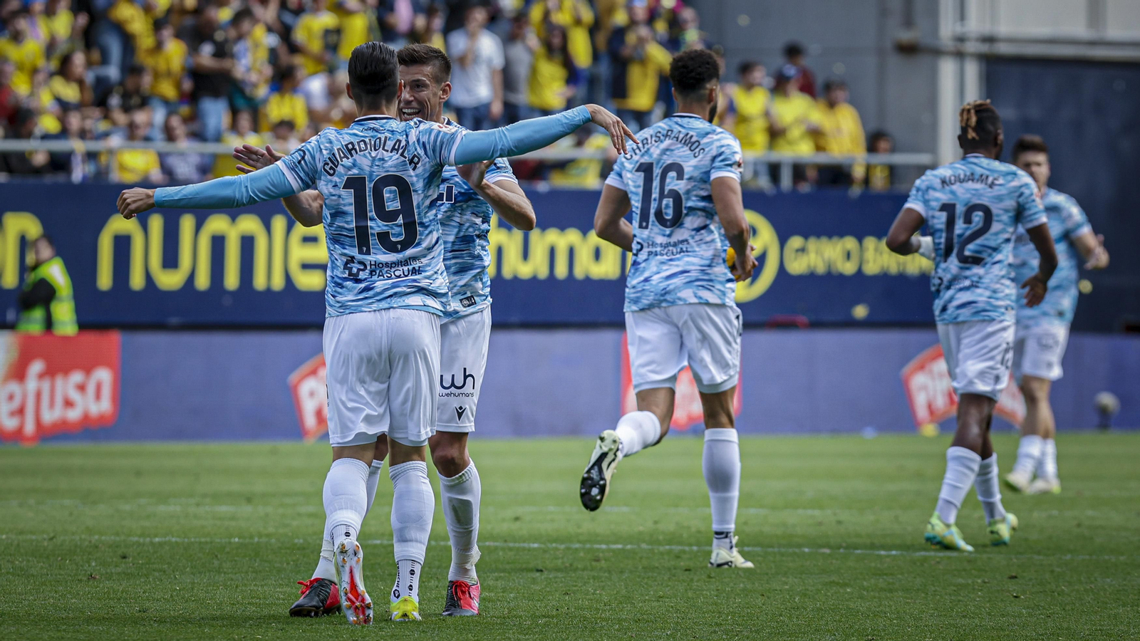 Partido de fútbol Cádiz CF - RC Celta.