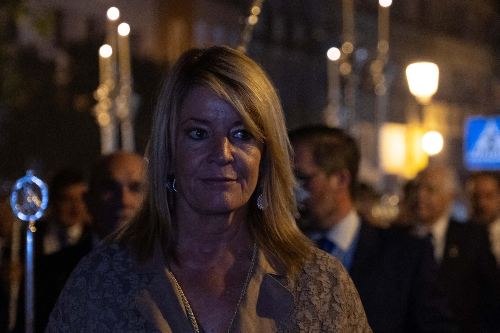 Imágenes del traslado de Nuestra Señora de la Cinta a la Parroquia Mayor de San Pedro