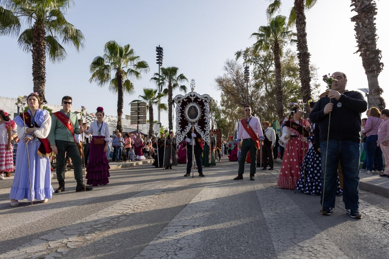 Recepción de Cofradías de la Romería de La Virgen de la Cabeza en Andújar