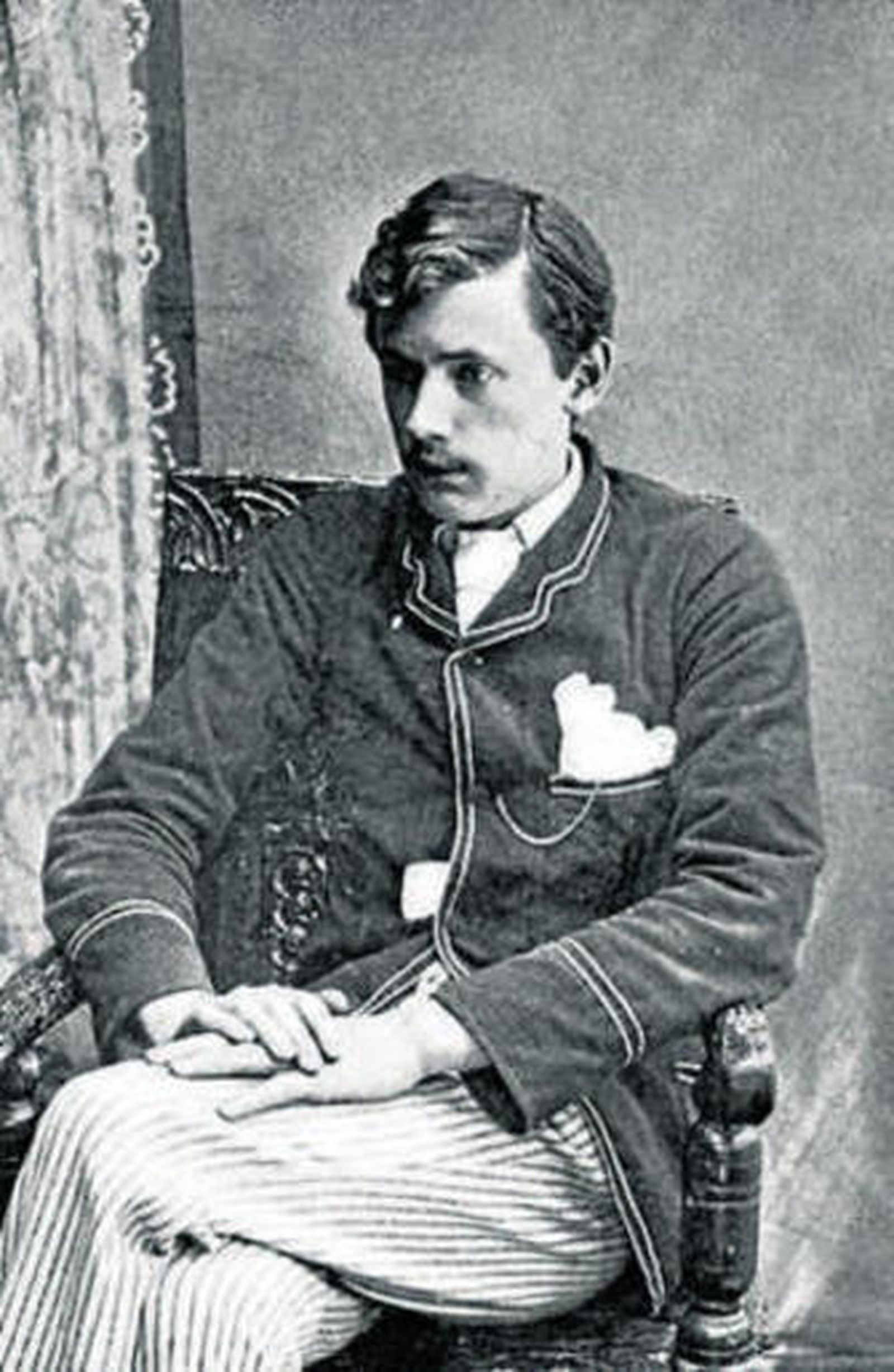 Retrato de Ernest Dowson.