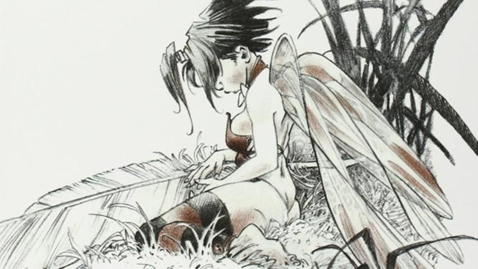 Uno de los personajes del 'Peter Pan' de Loisel.