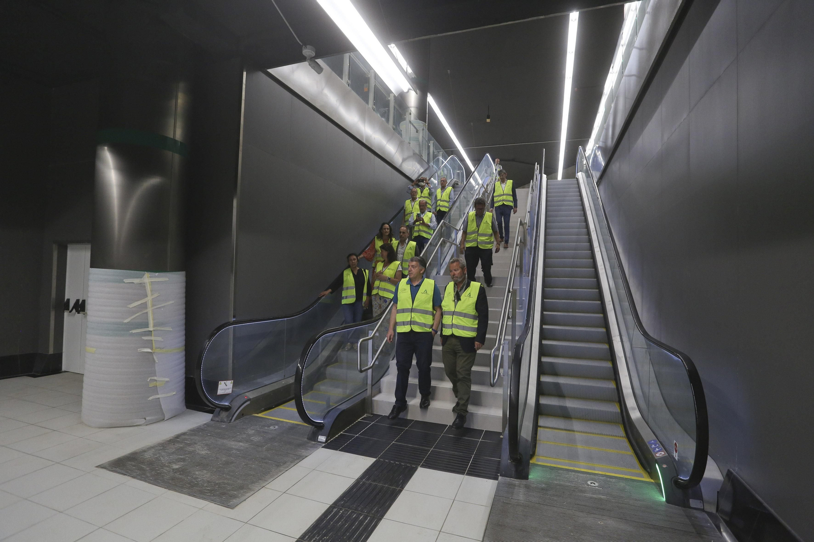 El Metro al Centro de Málaga: fotos de las estaciones Atarazanas y Guadalmedina El Metro al Centro de Málaga: fotos de las estaciones Atarazanas y Guadalmedina