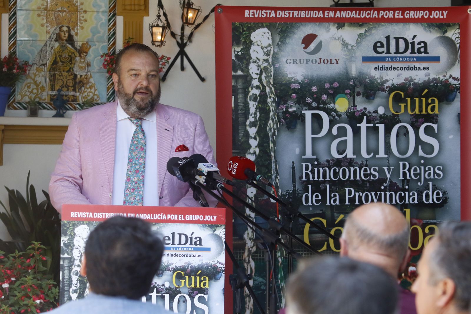 La presentación de la I Guía de Patios de la Provincia, en imágenes