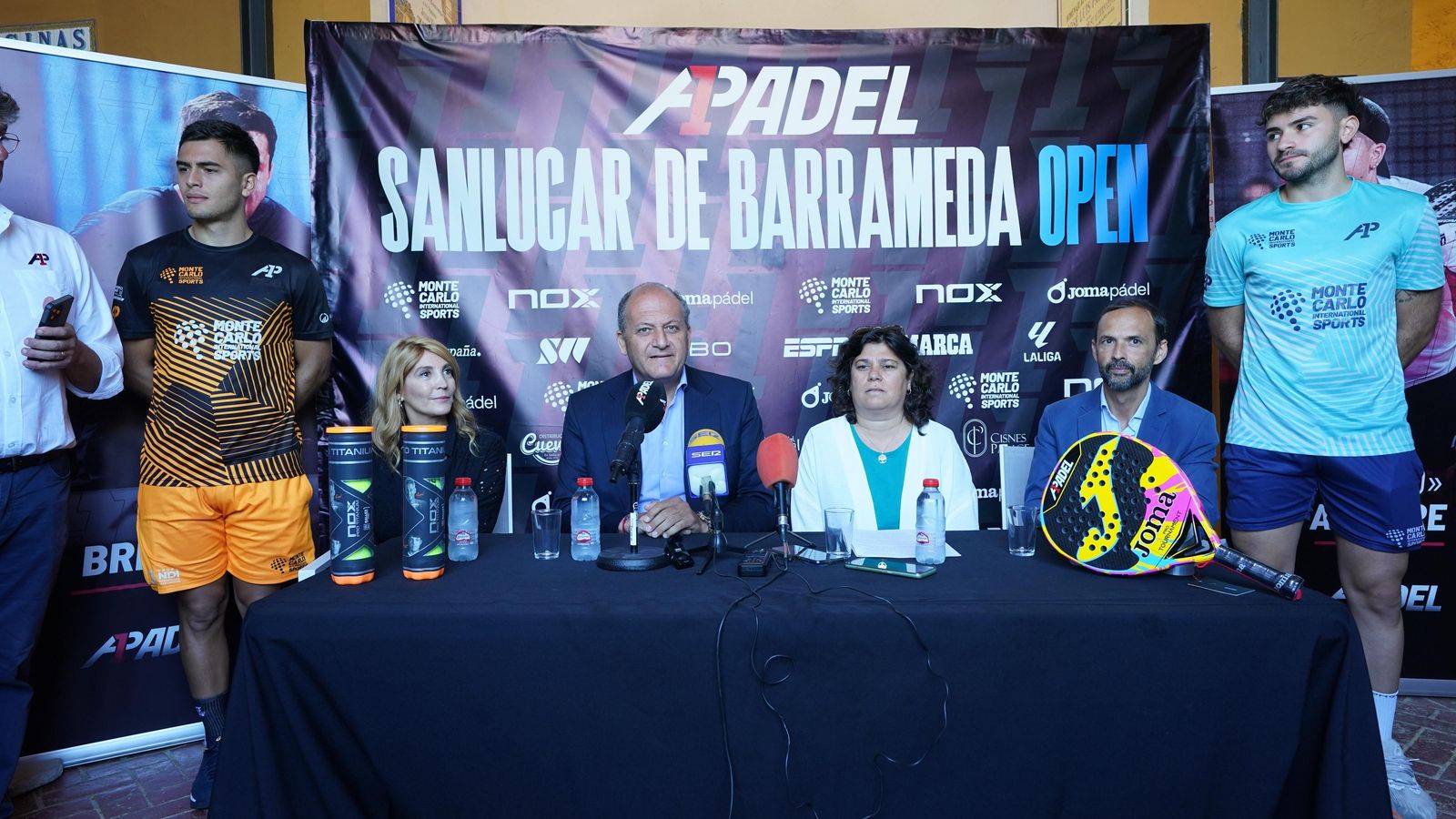 Imagen de la presentación del torneo.