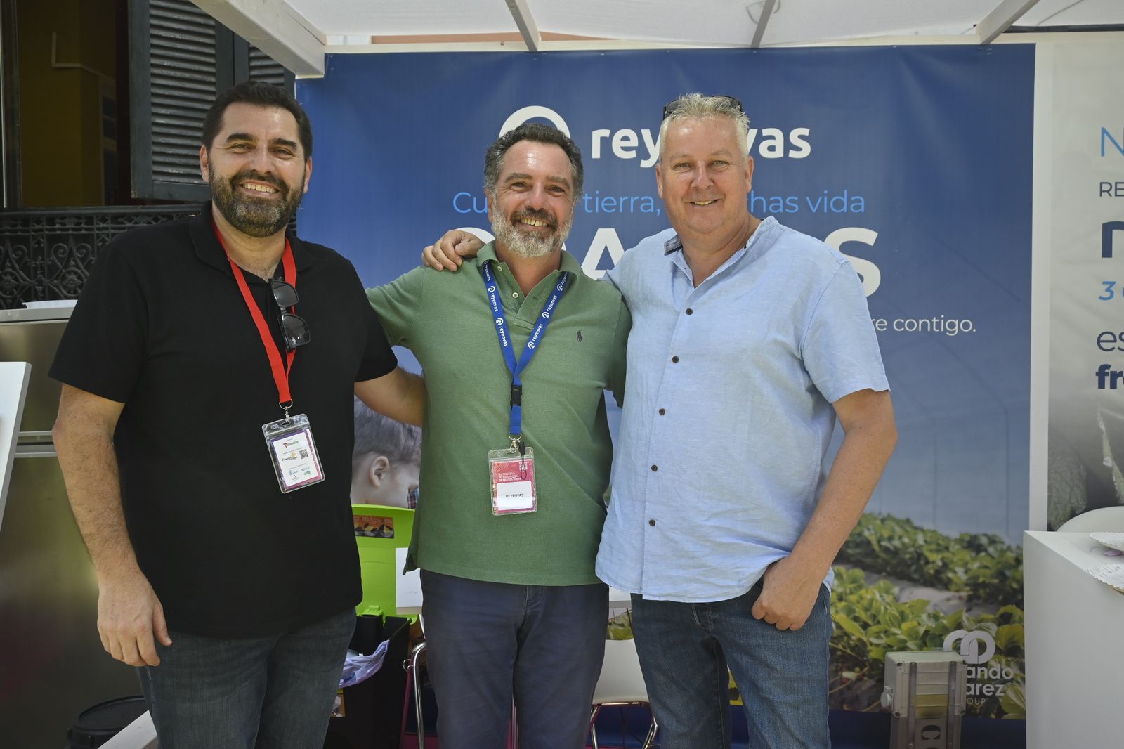 Los Stands participantes en el 8º Congreso Internacional de Frutos Rojos en Huelva