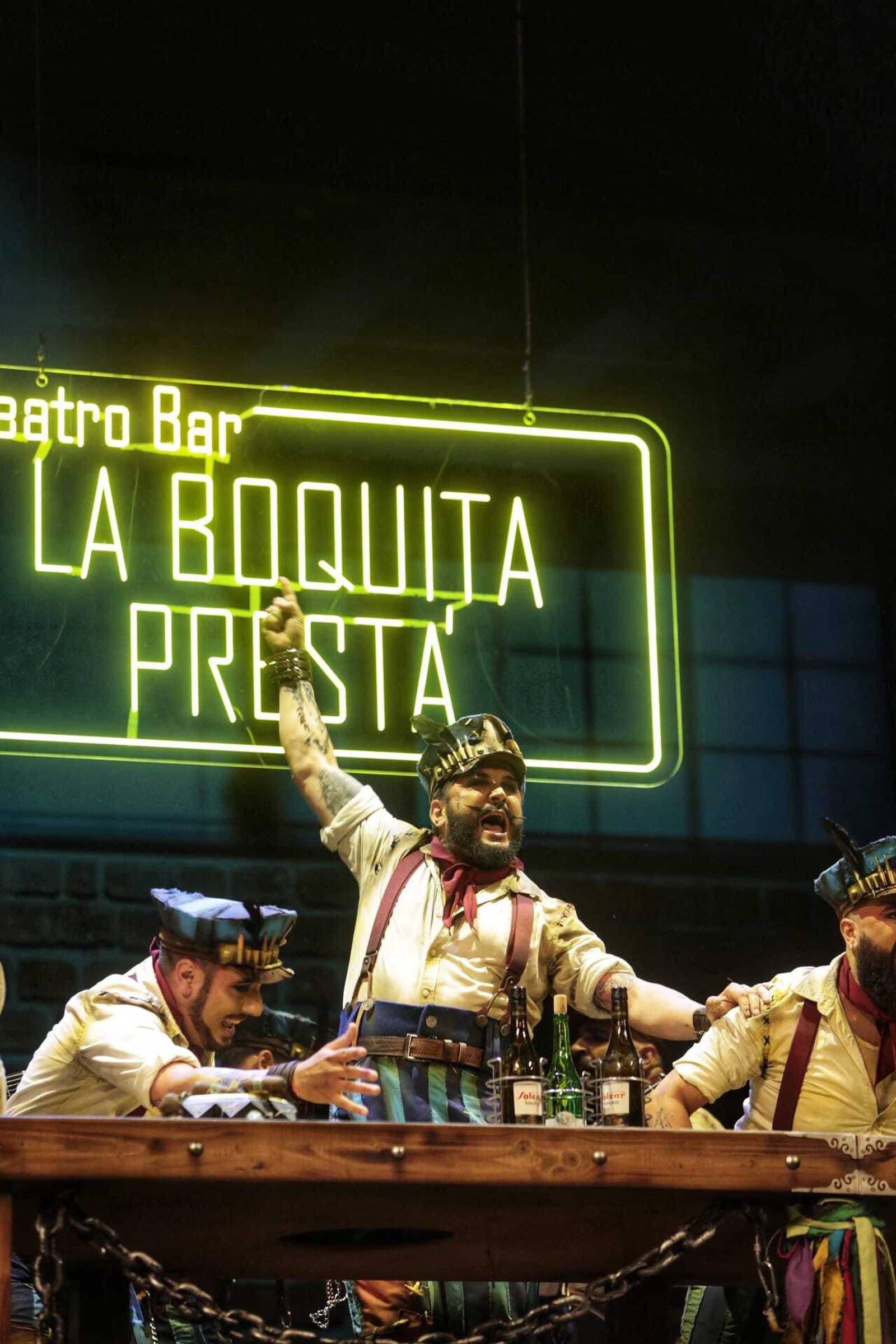 Comparsa "la boquita prestá"