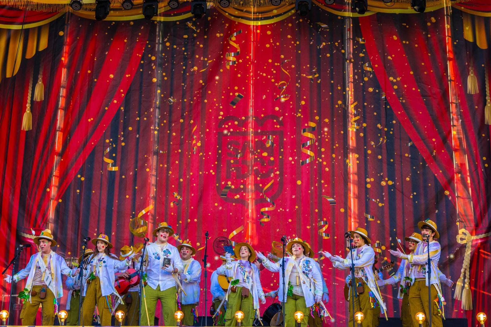 Carnaval para el público infantil en San Fernando, en imágenes