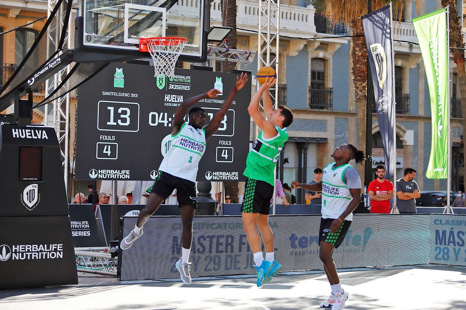 Herbalife 3x3 Series en la Plaza de las Monjas.