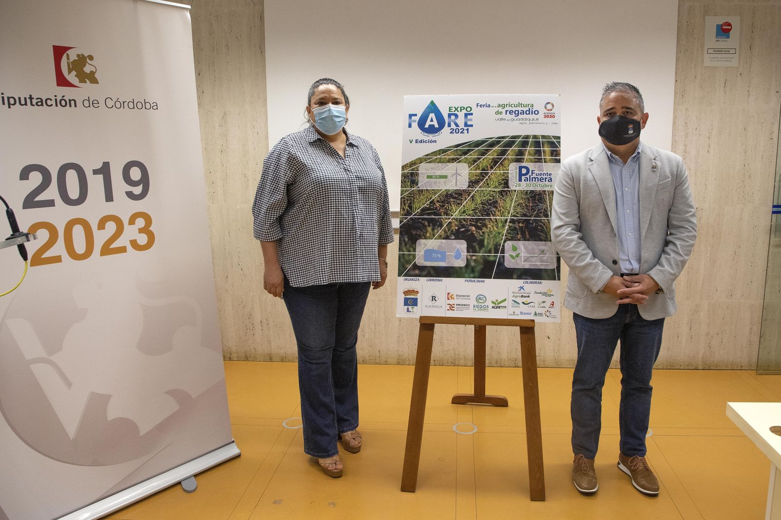 Presentación del cartel de la feria de este año.