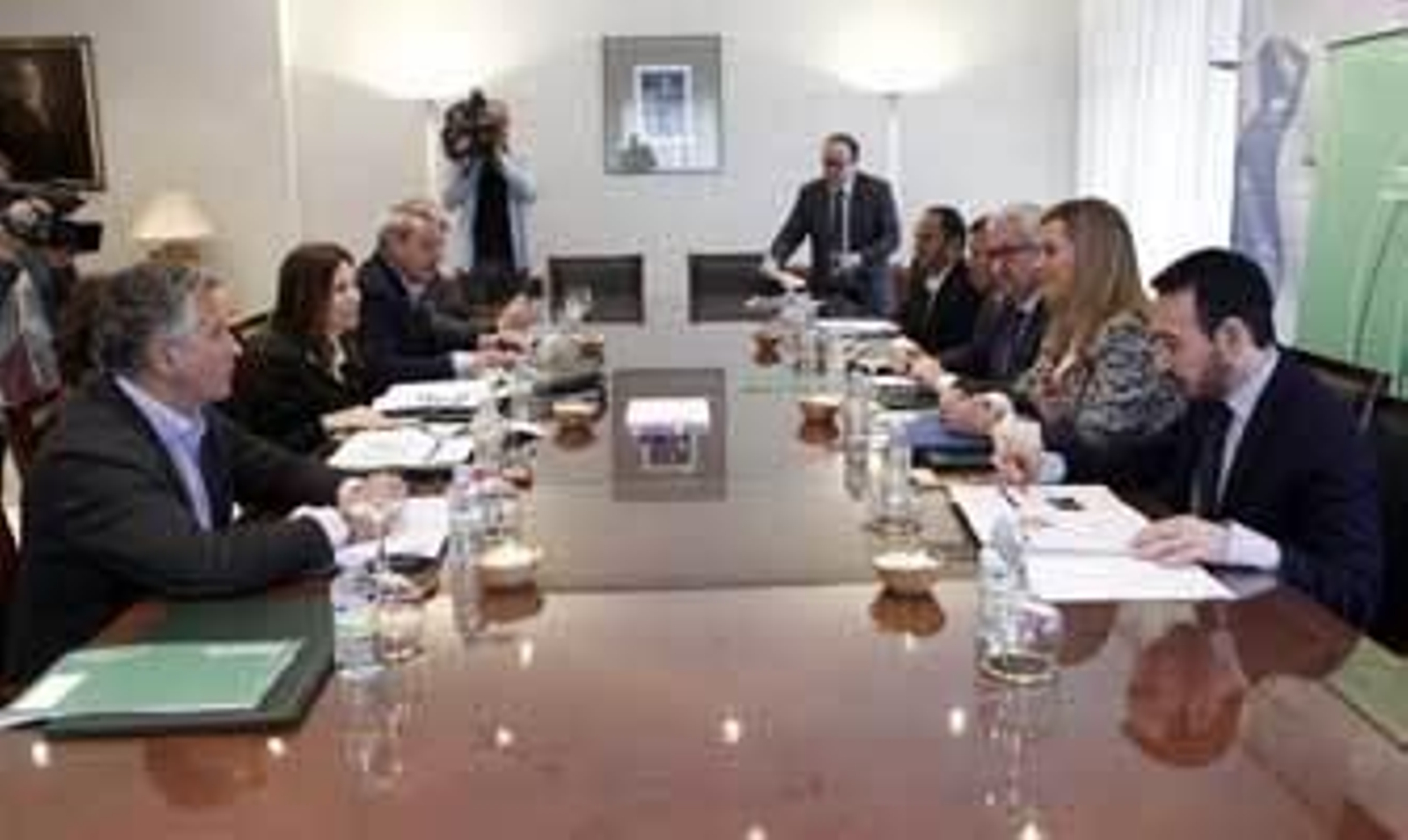 Una imagen de la reunión.