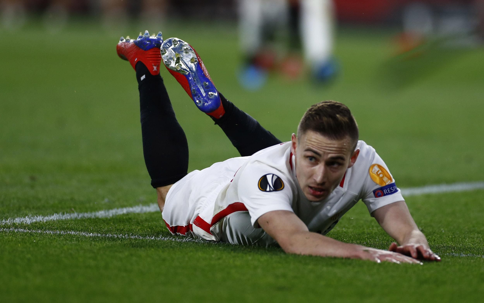 Las imágenes del Sevilla FC - Slavia de Praga