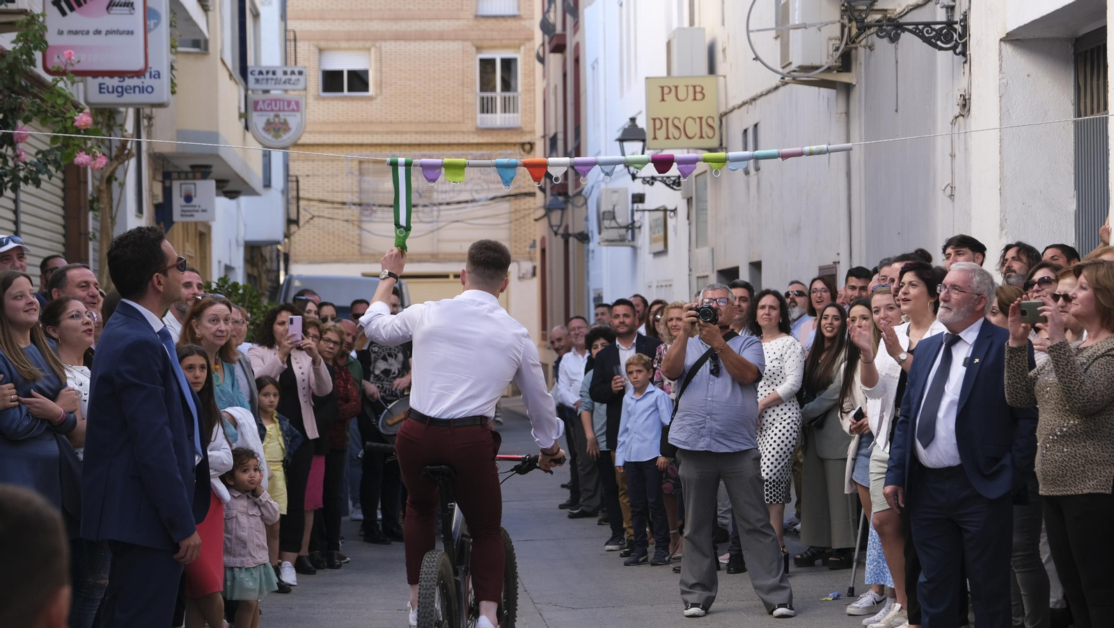 Imágenes de las carreras de cintas en las Fiestas de Canjáyar