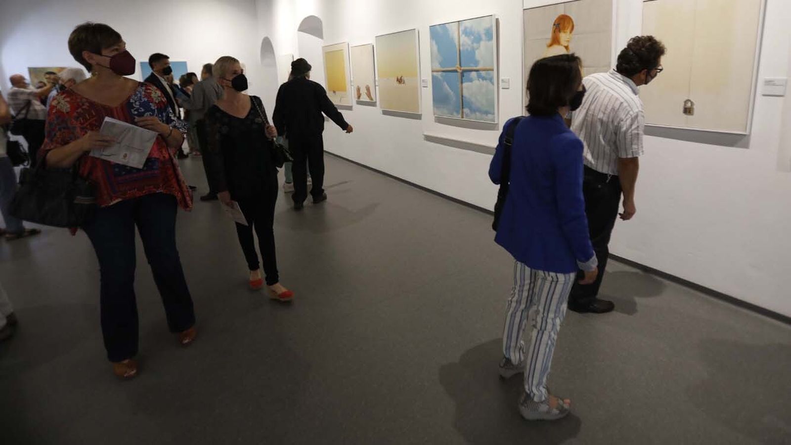 Las fotos de la Inauguración de la exposición de Felipe Gayubo