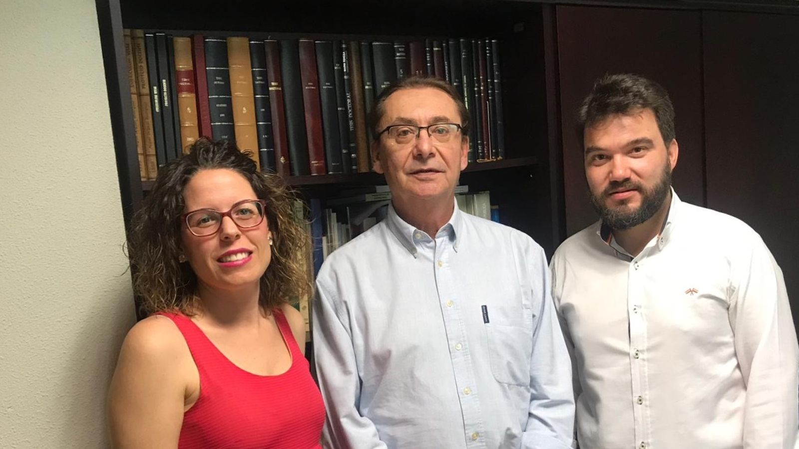 De izquierda a derecha: Leticia Molina Garcia, Miguel Delgado Rodriguez, Juan Miguel Martínez Galiano, investigadores de este trabajo.