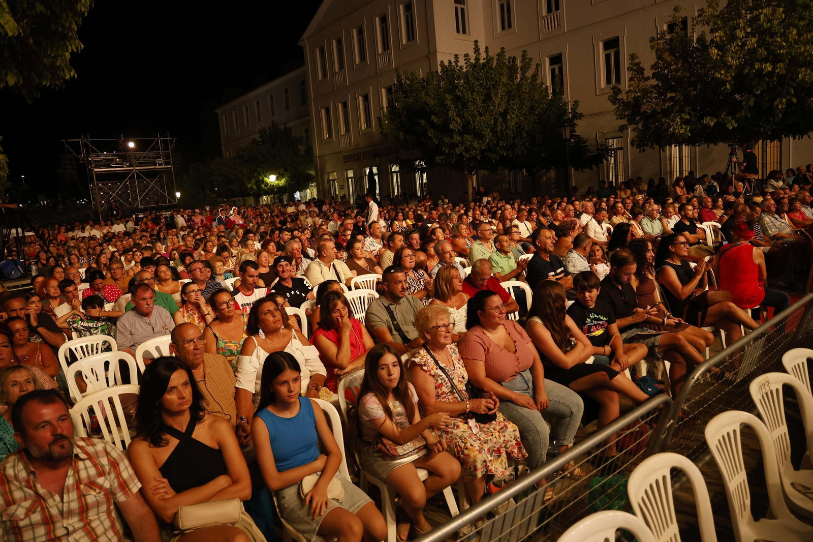 Las fotos del acto de coronación y el pregón de la Feria Real de San Roque