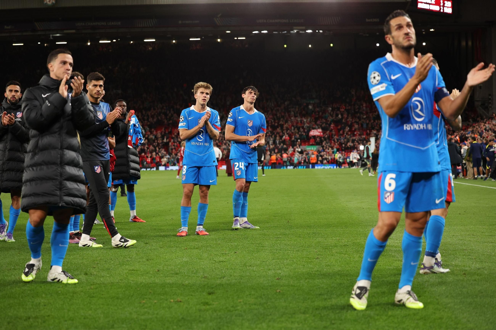 Las fotos del Liverpool - Atlético de Madrid