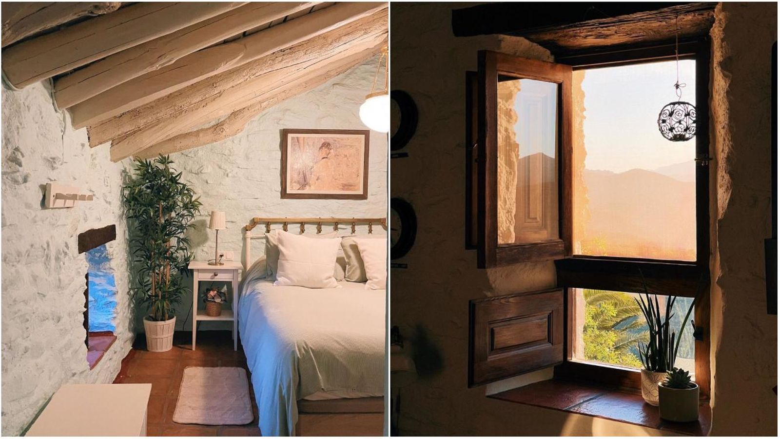 El interior del alojamiento.