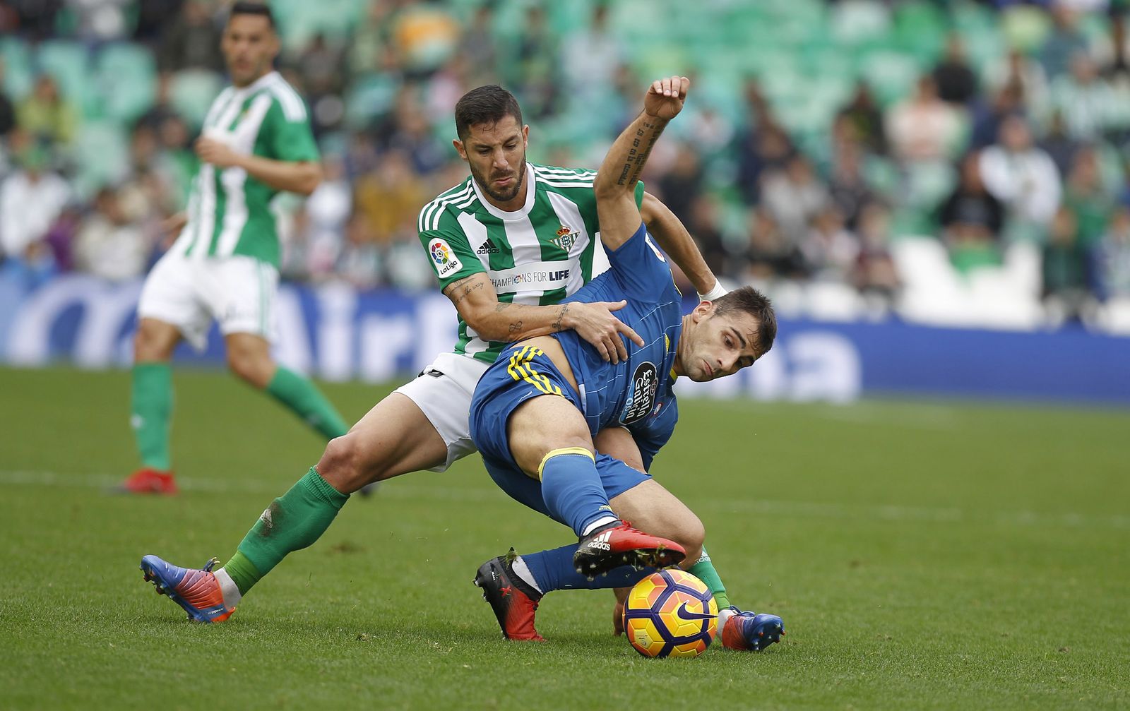 El Real Betis-Celta, en imágenes.