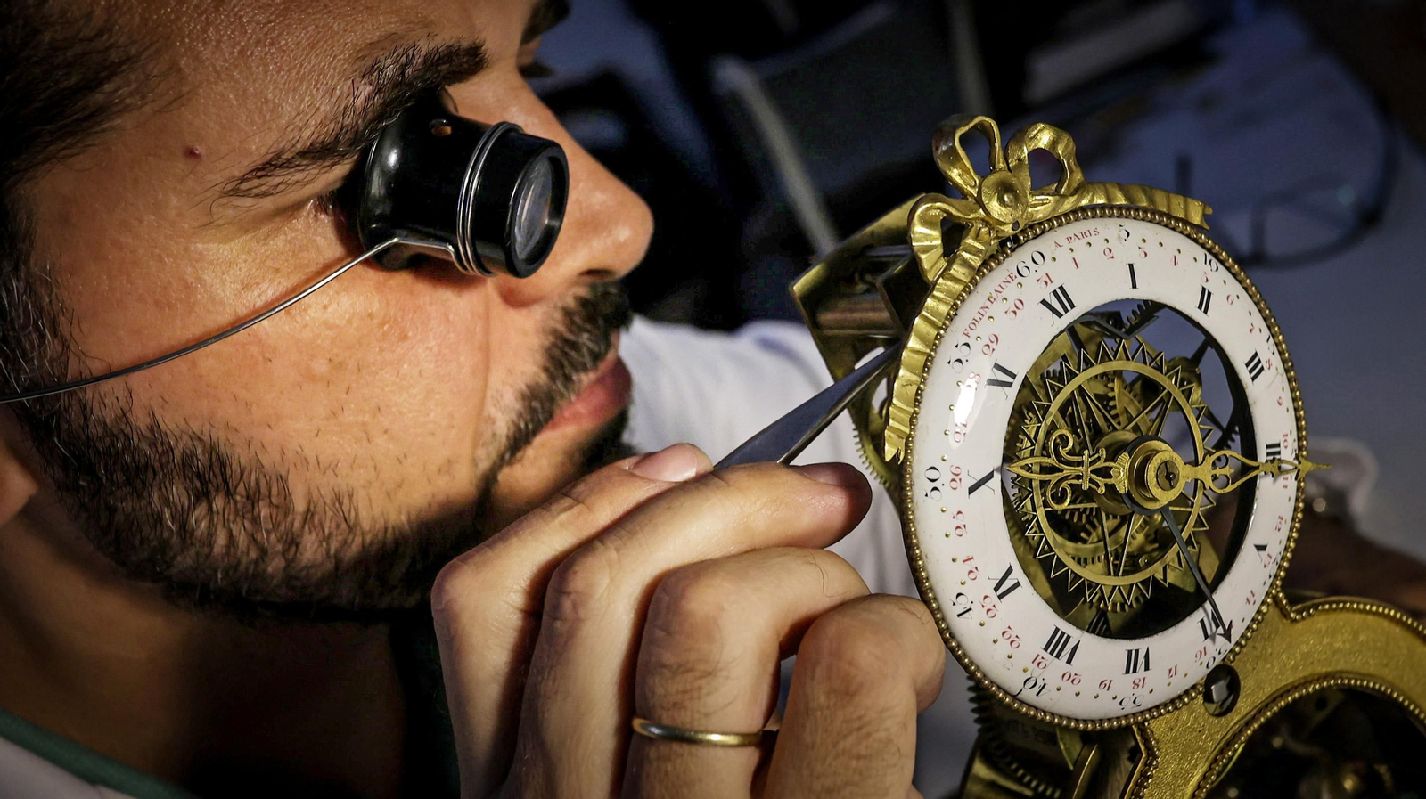 El 'Afinador del tiempo' del Museo de Relojes de Jerez