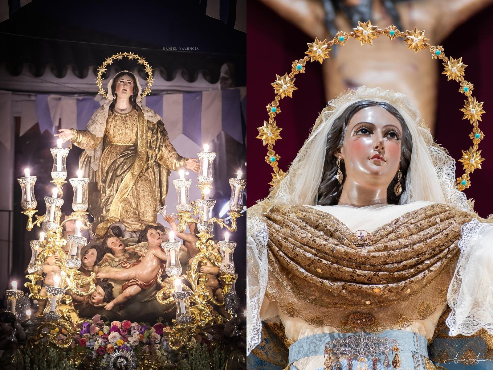 La Asunción, protagonista en Cantillana y Dos Hermanas