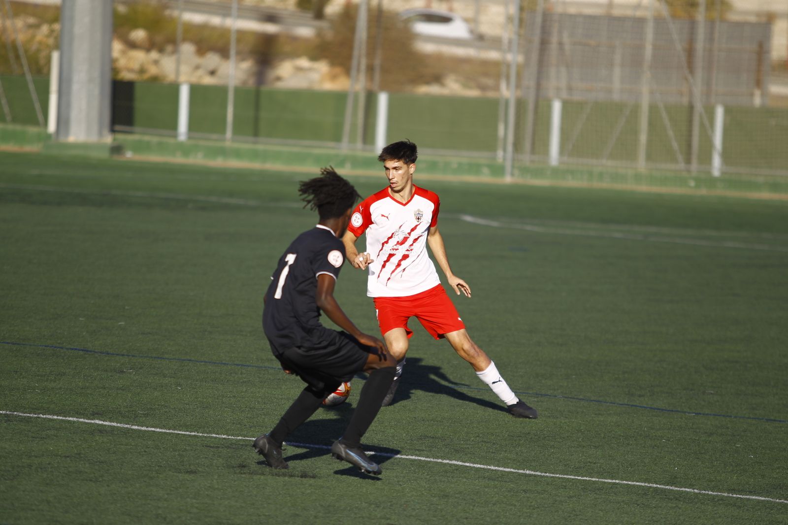 Imagen del partido Almería-Calavera de esta temporada.