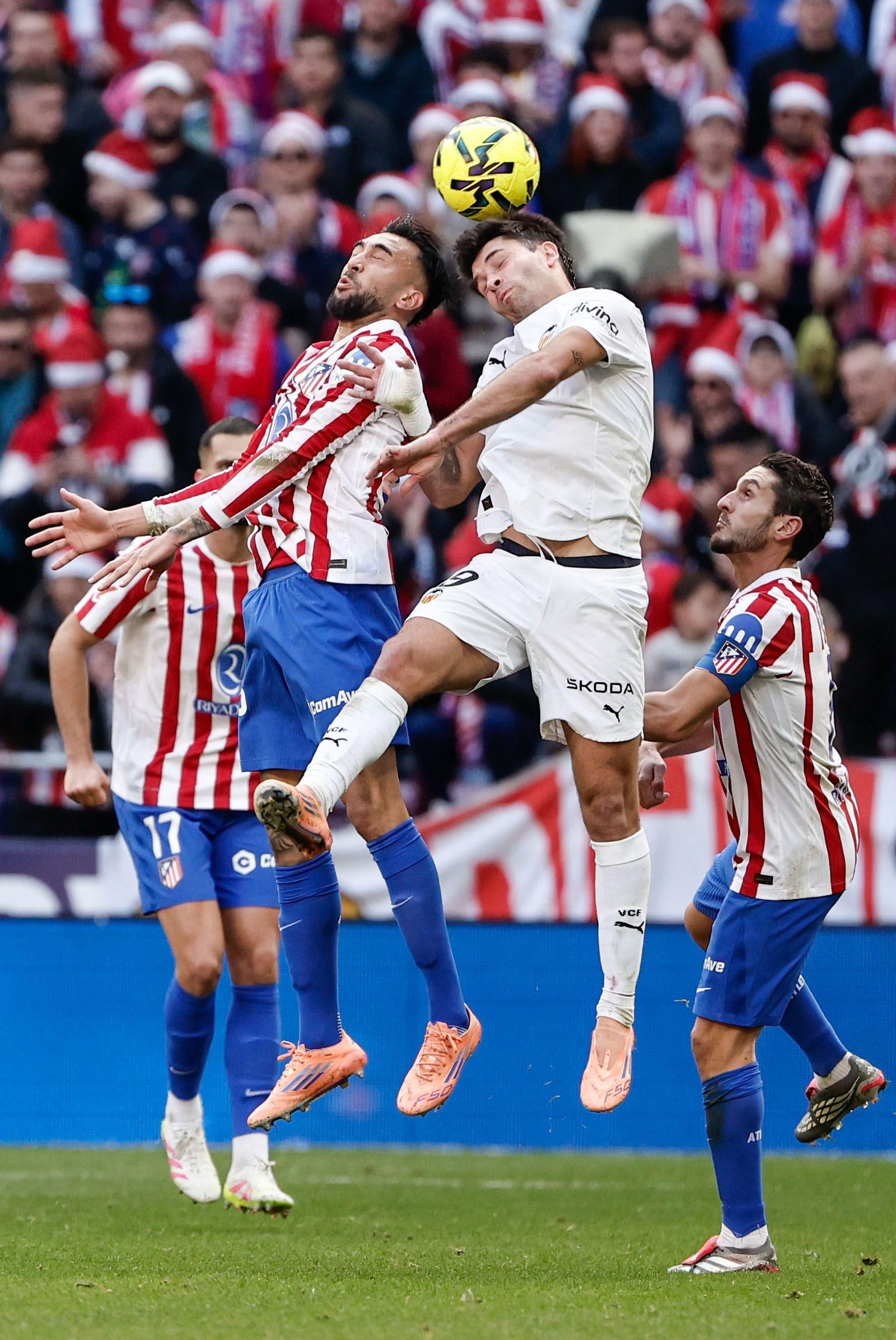 Las fotos del Atlético de Madrid -Valencia