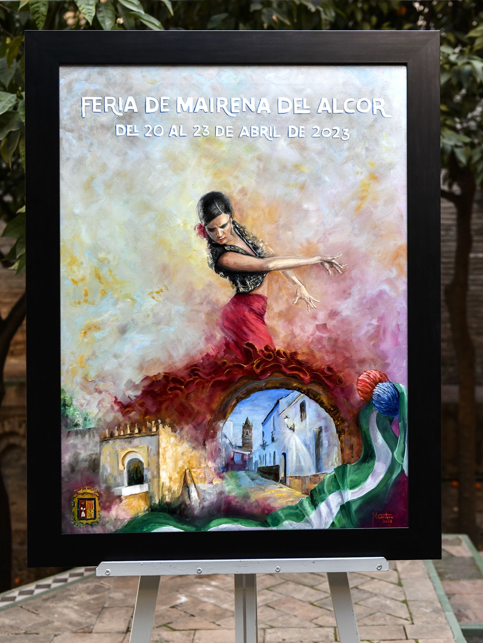 El cartel para la feria de Mairena del Alcor