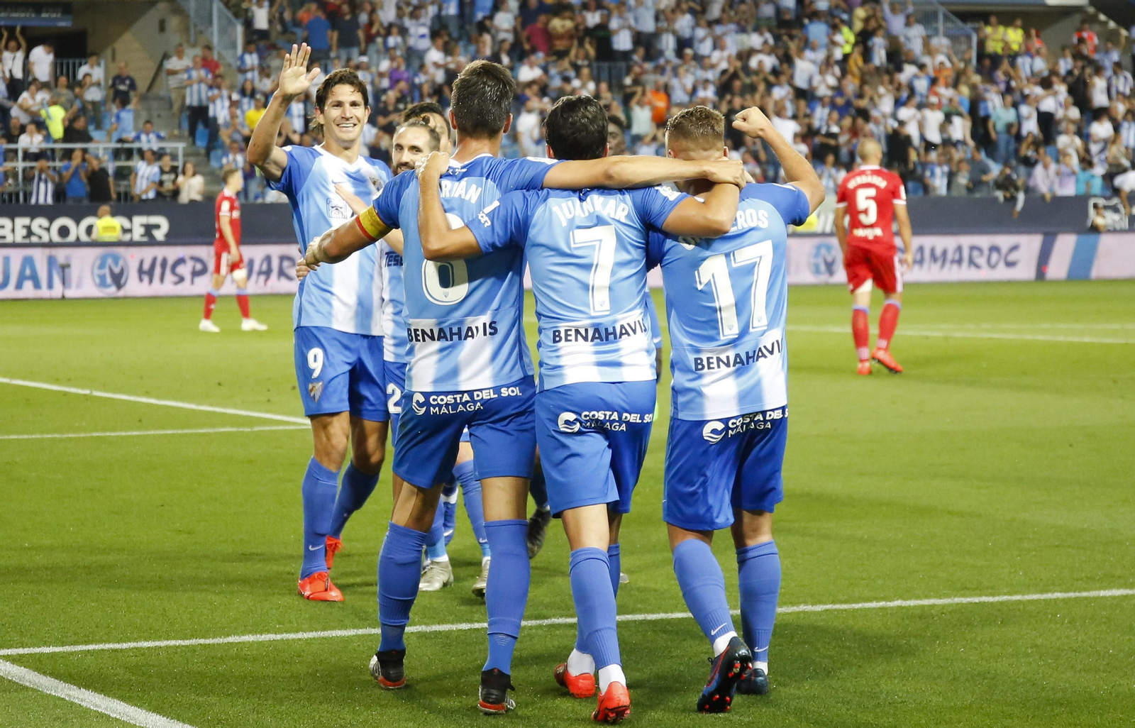 Las fotos del Málaga CF - Zaragoza
