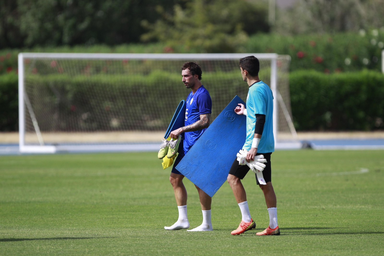 Primer entrenamiento de la temporada 2023-2024 para la UDA