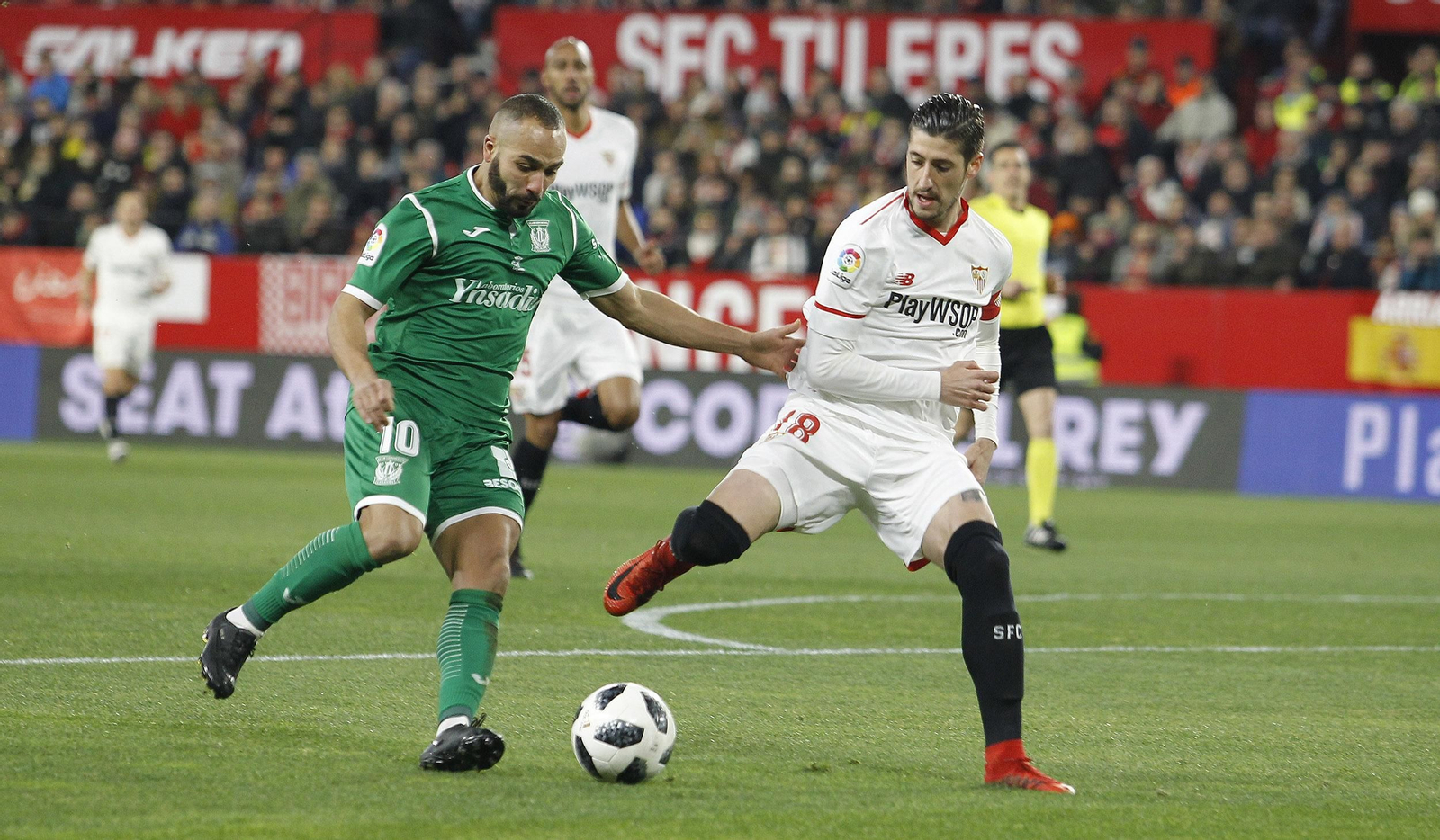La semifinal de Copa entre Sevilla FC y CD Leganés, en imágenes