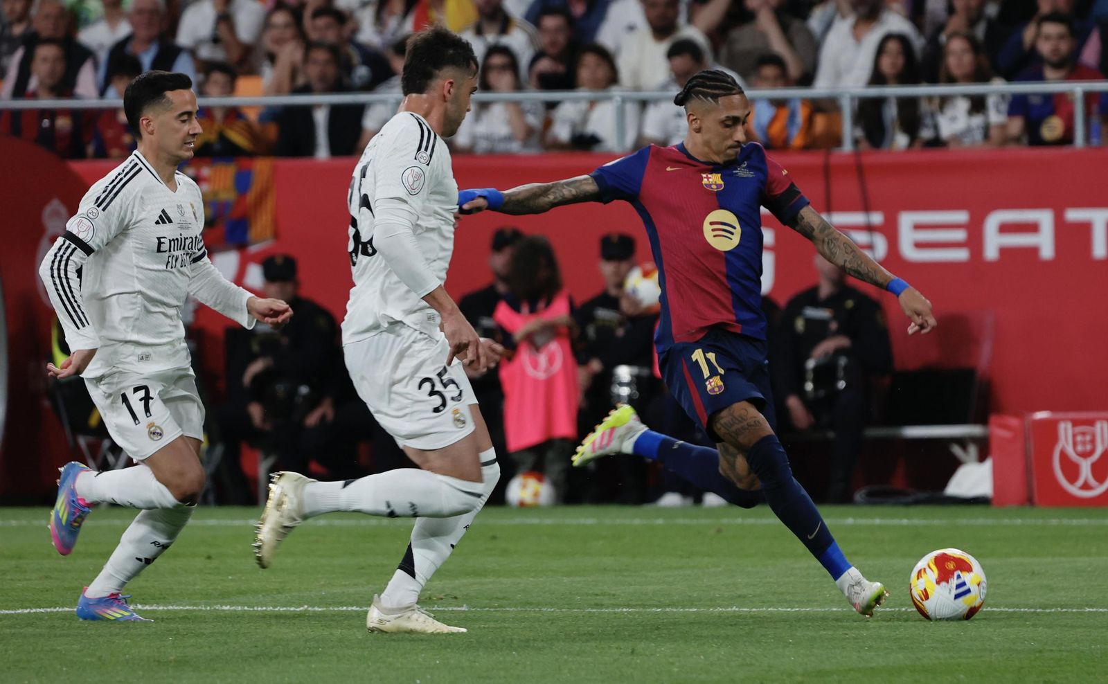 Las imágenes del FC Barcelona - Real Madrid de la Copa del Rey 2025