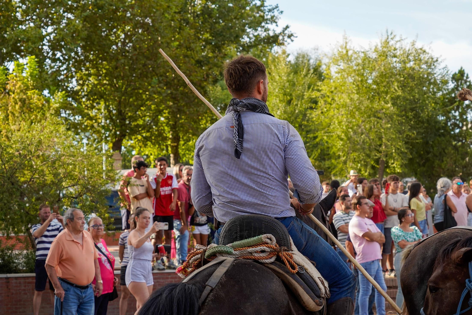 Las imágenes más destacas de la recogida de las yeguas en Hinojos