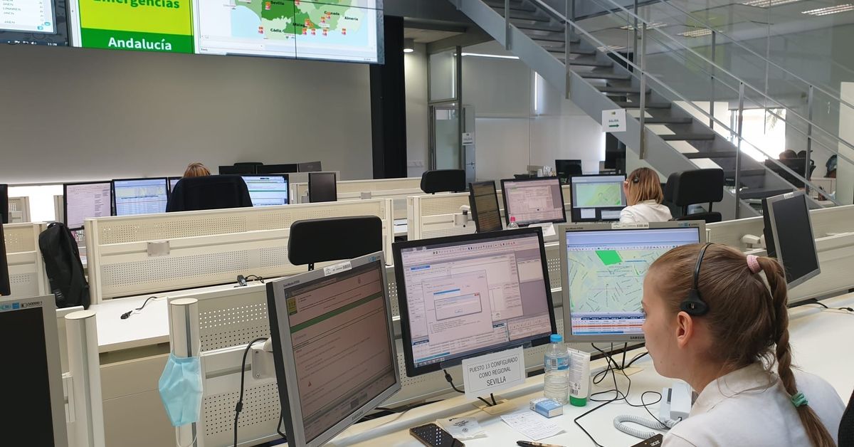 El 112 gestiona casi un millar de emergencias en Nochebuena en Sevilla