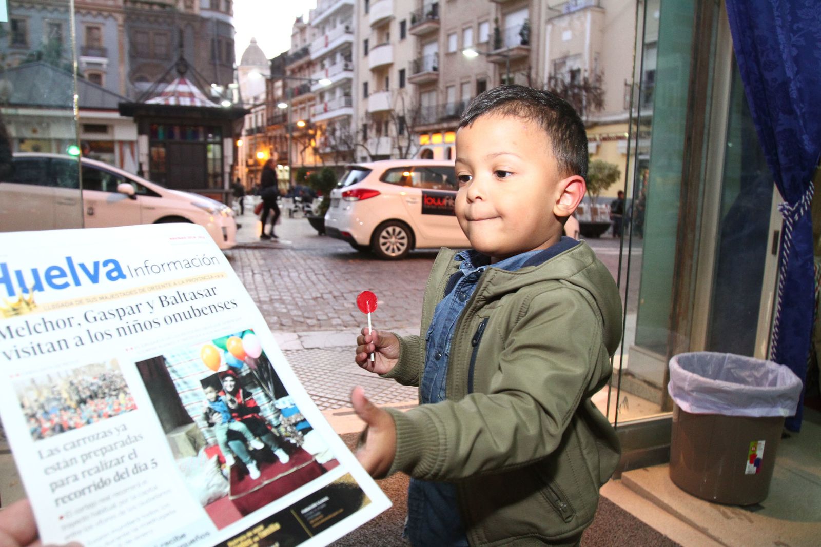 Entrega de cartas al Cartero Real de los Reyes Magos