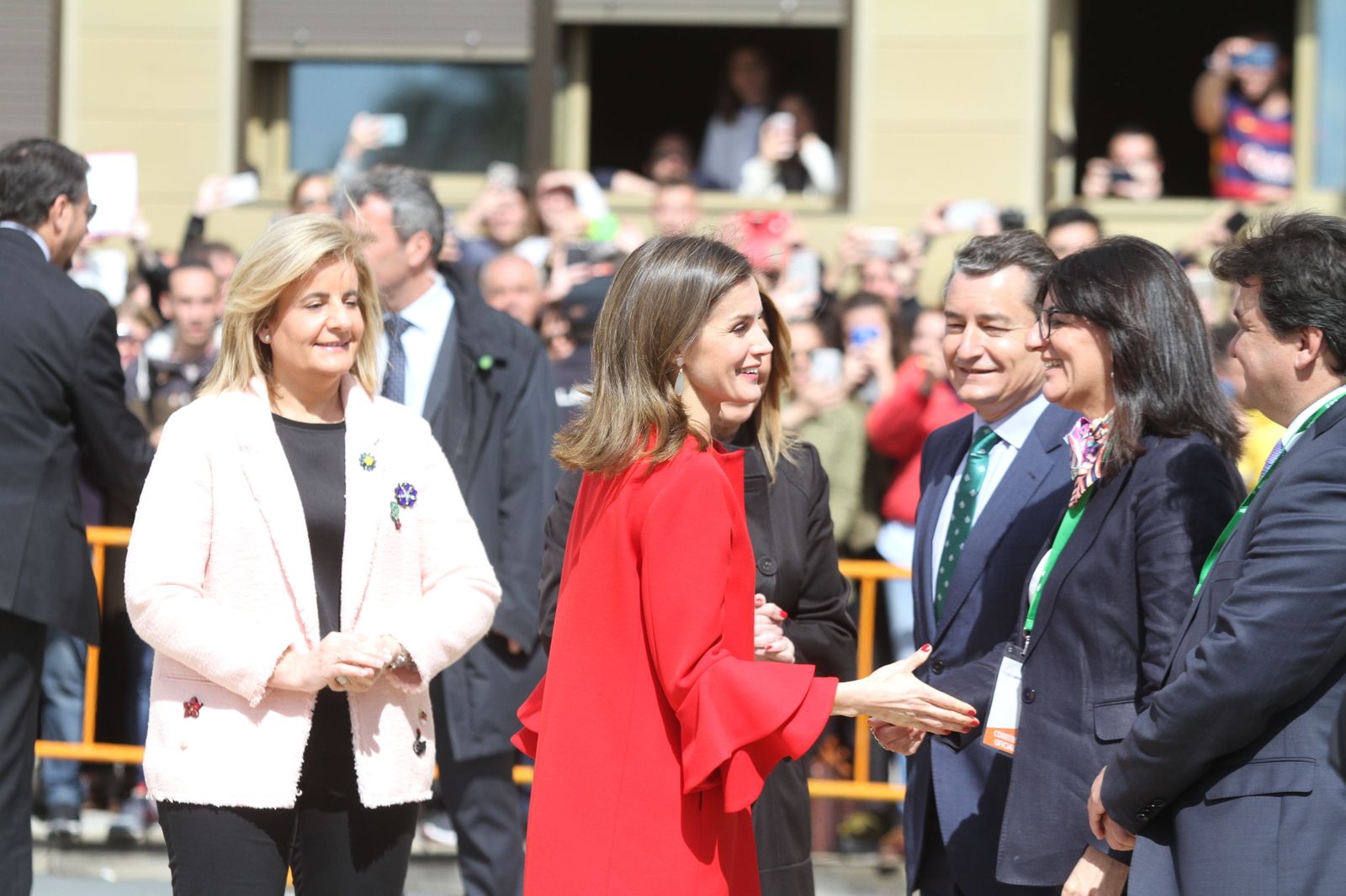 Imágenes de la visita de la reina Letizia a Huelva